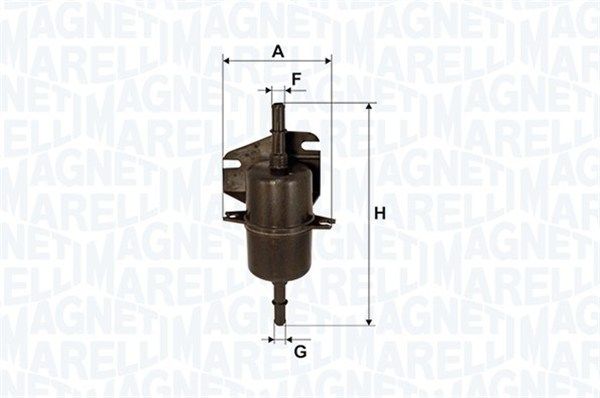 MAGNETI MARELLI Kütusefilter 153071760196